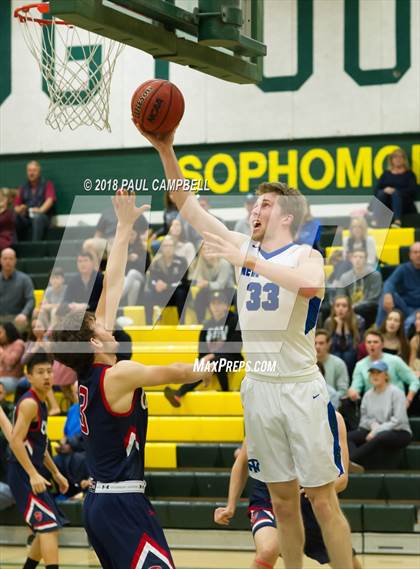 Thumbnail 1 in New Trier vs Scottsdale Christian Academy (Horizon Holiday Hoops Tournament) photogallery.