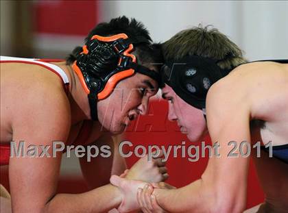 Thumbnail 1 in Yucaipa @ Redlands East Valley Varsity Wrestling photogallery.