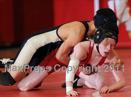 Thumbnail 3 in Yucaipa @ Redlands East Valley Varsity Wrestling photogallery.