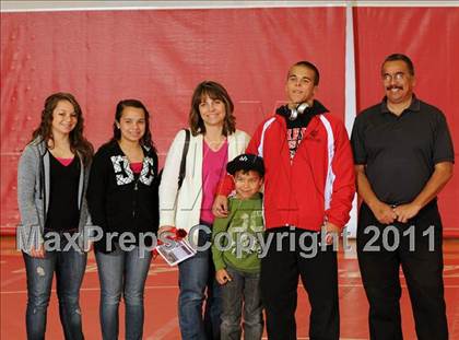 Thumbnail 3 in Yucaipa @ Redlands East Valley Varsity Wrestling photogallery.