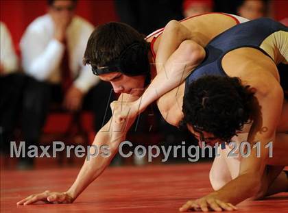 Thumbnail 3 in Yucaipa @ Redlands East Valley Varsity Wrestling photogallery.