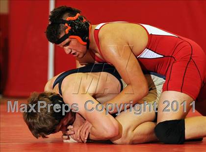 Thumbnail 2 in Yucaipa @ Redlands East Valley Varsity Wrestling photogallery.