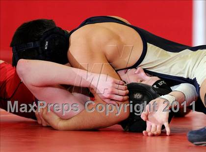 Thumbnail 2 in Yucaipa @ Redlands East Valley Varsity Wrestling photogallery.