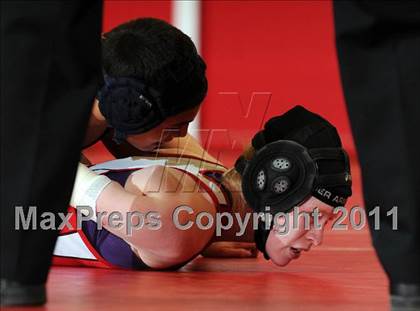 Thumbnail 1 in Yucaipa @ Redlands East Valley Varsity Wrestling photogallery.