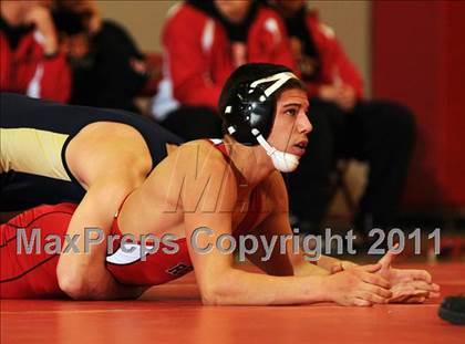 Thumbnail 1 in Yucaipa @ Redlands East Valley Varsity Wrestling photogallery.