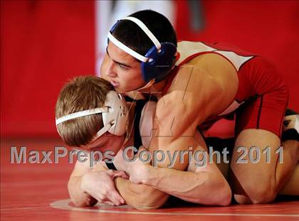 Thumbnail 1 in Yucaipa @ Redlands East Valley Varsity Wrestling photogallery.