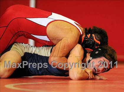 Thumbnail 3 in Yucaipa @ Redlands East Valley Varsity Wrestling photogallery.