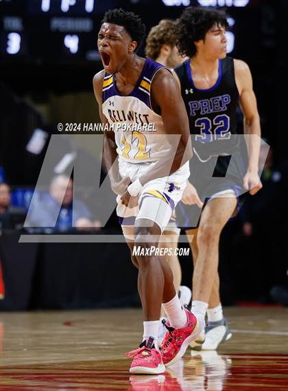 Thumbnail 2 in Bellevue West vs. Creighton Prep (NSAA Class A Quarterfinal) photogallery.