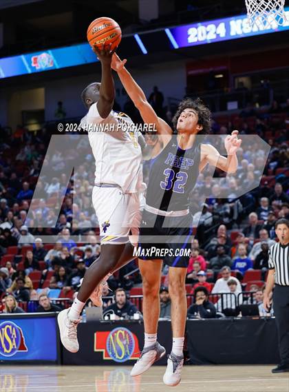 Thumbnail 2 in Bellevue West vs. Creighton Prep (NSAA Class A Quarterfinal) photogallery.
