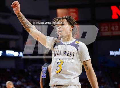 Thumbnail 3 in Bellevue West vs. Creighton Prep (NSAA Class A Quarterfinal) photogallery.