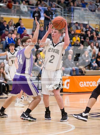 Thumbnail 2 in Coudersport vs Keystone (PIAA D9 2A Consolation) photogallery.