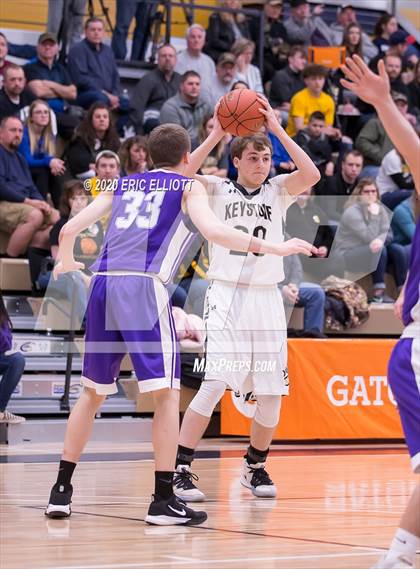 Thumbnail 2 in Coudersport vs Keystone (PIAA D9 2A Consolation) photogallery.