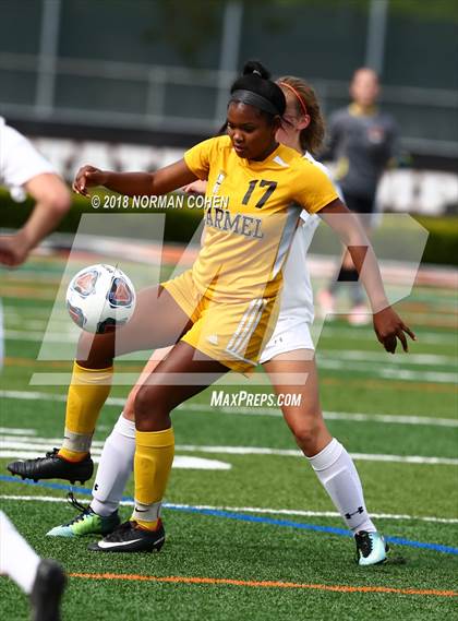 Thumbnail 2 in Carmel vs. Libertyville (IHSA Sectional Final) photogallery.