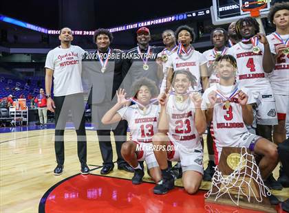 Thumbnail 2 in Hitchcock vs. Childress (UIL 3A Basketball State Final Medal Ceremony) photogallery.