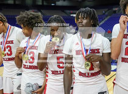 Thumbnail 3 in Hitchcock vs. Childress (UIL 3A Basketball State Final Medal Ceremony) photogallery.