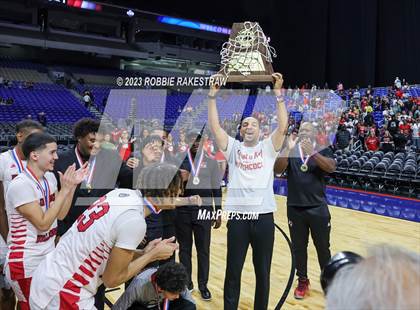 Thumbnail 3 in Hitchcock vs. Childress (UIL 3A Basketball State Final Medal Ceremony) photogallery.