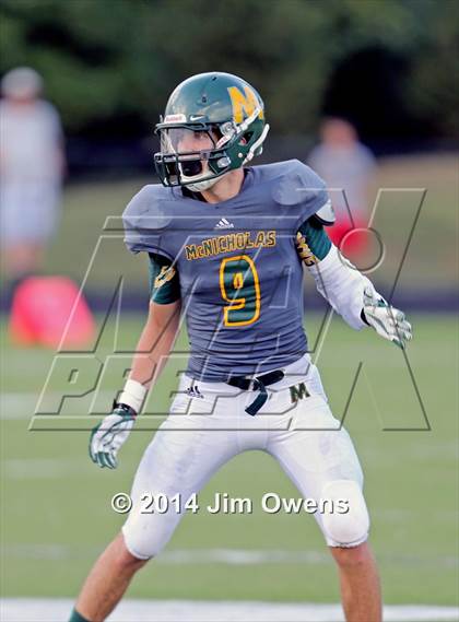 Thumbnail 1 in Turpin @ Archbishop McNicholas (2014 Crosstown Showdown) photogallery.