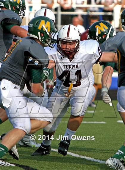 Thumbnail 3 in Turpin @ Archbishop McNicholas (2014 Crosstown Showdown) photogallery.