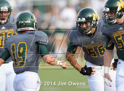 Thumbnail 1 in Turpin @ Archbishop McNicholas (2014 Crosstown Showdown) photogallery.