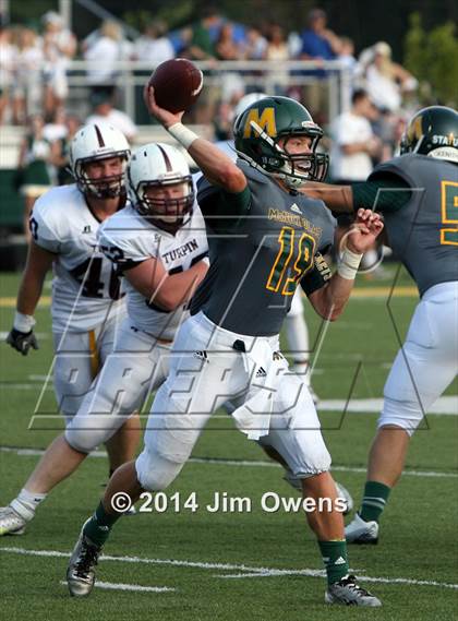 Thumbnail 2 in Turpin @ Archbishop McNicholas (2014 Crosstown Showdown) photogallery.