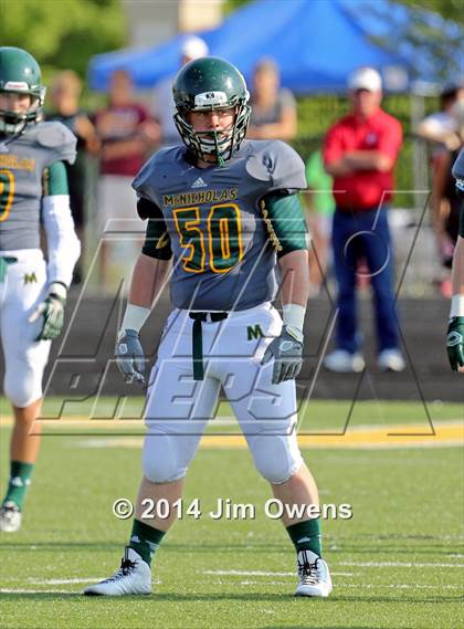 Thumbnail 2 in Turpin @ Archbishop McNicholas (2014 Crosstown Showdown) photogallery.
