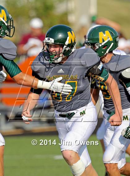 Thumbnail 2 in Turpin @ Archbishop McNicholas (2014 Crosstown Showdown) photogallery.