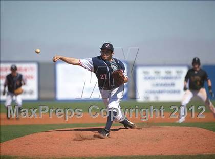 Thumbnail 2 in Coronado vs. Faith Lutheran (Lion Invitational) photogallery.