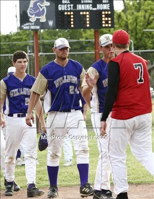 Thumbnail 1 in Corning @ Willows (Sec. Playoff) photogallery.