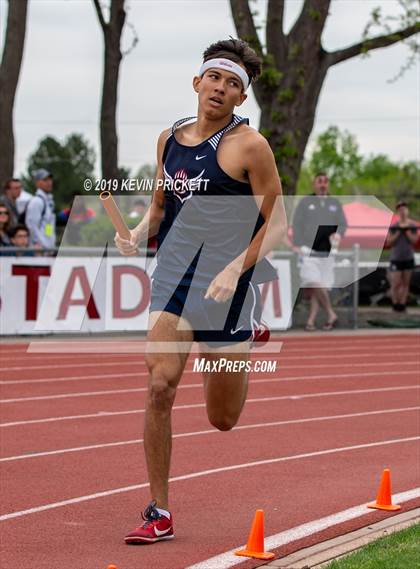 Thumbnail 2 in CHSAA Track and Field 5A Championships (Boys 800 Meter Relay) photogallery.