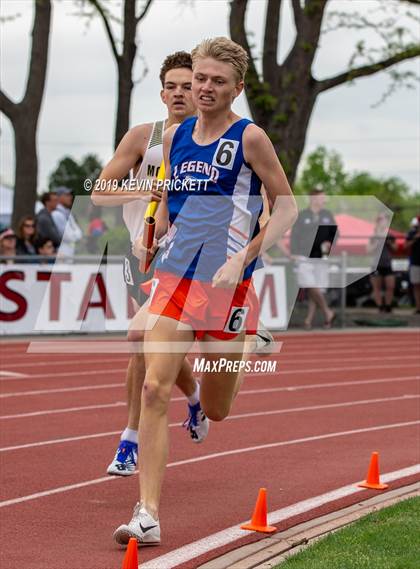 Thumbnail 3 in CHSAA Track and Field 5A Championships (Boys 800 Meter Relay) photogallery.