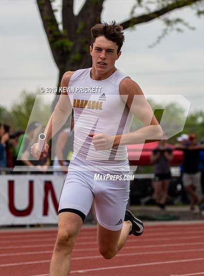 Thumbnail 3 in CHSAA Track and Field 5A Championships (Boys 800 Meter Relay) photogallery.
