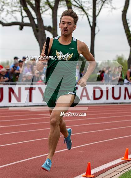 Thumbnail 1 in CHSAA Track and Field 5A Championships (Boys 800 Meter Relay) photogallery.