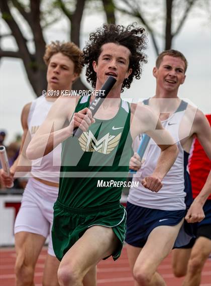 Thumbnail 2 in CHSAA Track and Field 5A Championships (Boys 800 Meter Relay) photogallery.