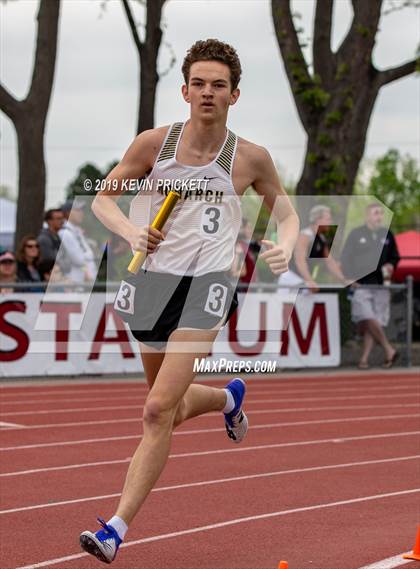 Thumbnail 2 in CHSAA Track and Field 5A Championships (Boys 800 Meter Relay) photogallery.