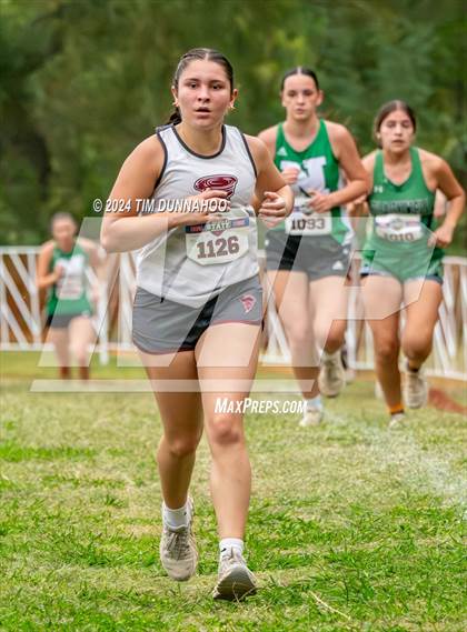 Thumbnail 3 in UIL 1A Girls Cross Country Finals photogallery.