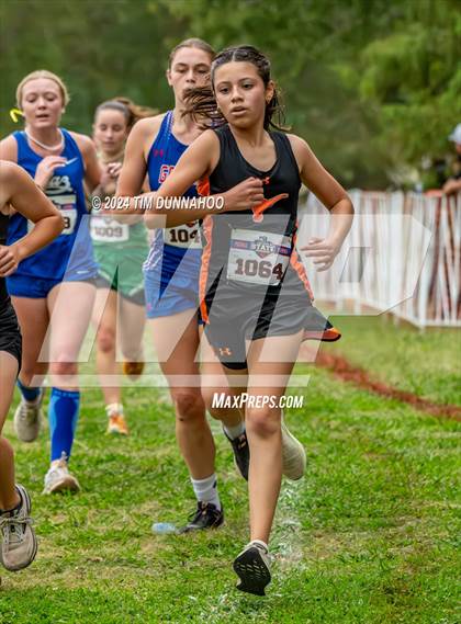 Thumbnail 3 in UIL 1A Girls Cross Country Finals photogallery.