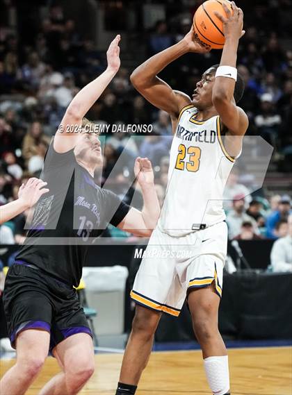 Thumbnail 3 in Mesa Ridge vs Northfield (CHSAA  5A Final Four) photogallery.