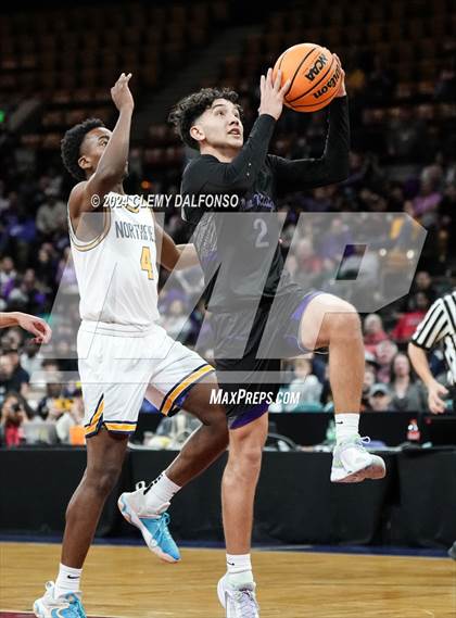 Thumbnail 1 in Mesa Ridge vs Northfield (CHSAA  5A Final Four) photogallery.