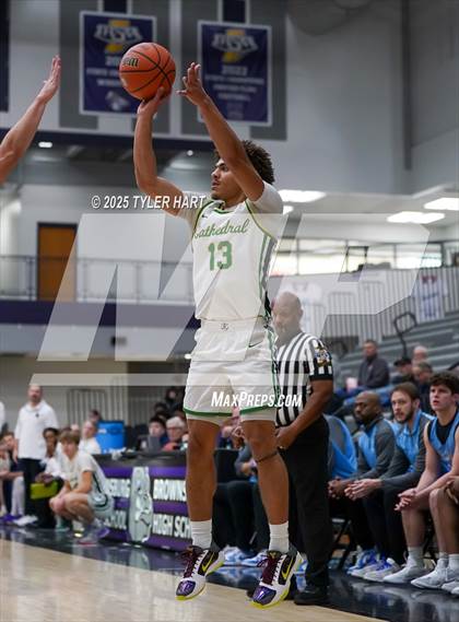 Thumbnail 1 in South Bend Saint Joseph vs. Cathedral (Sneakers for Santa Shootout) photogallery.