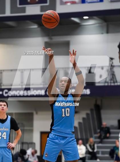 Thumbnail 3 in South Bend Saint Joseph vs. Cathedral (Sneakers for Santa Shootout) photogallery.