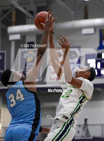 Thumbnail 1 in South Bend Saint Joseph vs. Cathedral (Sneakers for Santa Shootout) photogallery.