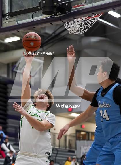 Thumbnail 3 in South Bend Saint Joseph vs. Cathedral (Sneakers for Santa Shootout) photogallery.