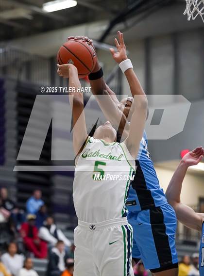 Thumbnail 2 in South Bend Saint Joseph vs. Cathedral (Sneakers for Santa Shootout) photogallery.