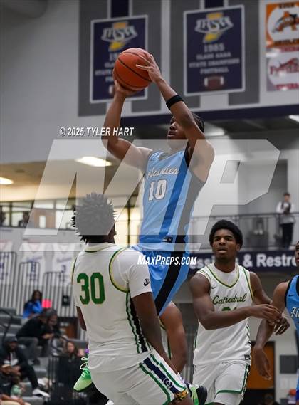 Thumbnail 2 in South Bend Saint Joseph vs. Cathedral (Sneakers for Santa Shootout) photogallery.