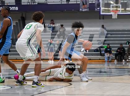 Thumbnail 1 in South Bend Saint Joseph vs. Cathedral (Sneakers for Santa Shootout) photogallery.