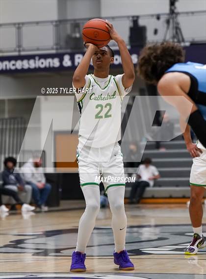 Thumbnail 2 in South Bend Saint Joseph vs. Cathedral (Sneakers for Santa Shootout) photogallery.