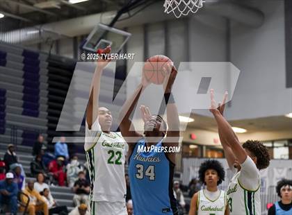 Thumbnail 3 in South Bend Saint Joseph vs. Cathedral (Sneakers for Santa Shootout) photogallery.