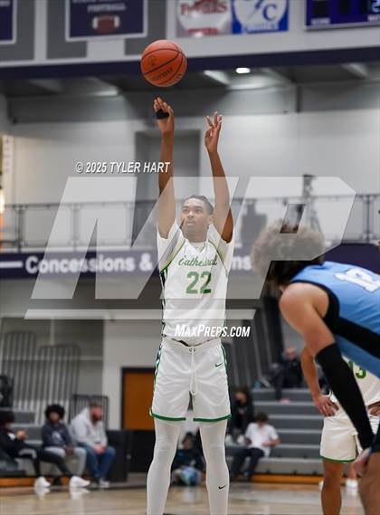 Thumbnail 1 in South Bend Saint Joseph vs. Cathedral (Sneakers for Santa Shootout) photogallery.