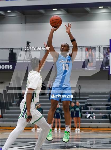 Thumbnail 2 in South Bend Saint Joseph vs. Cathedral (Sneakers for Santa Shootout) photogallery.