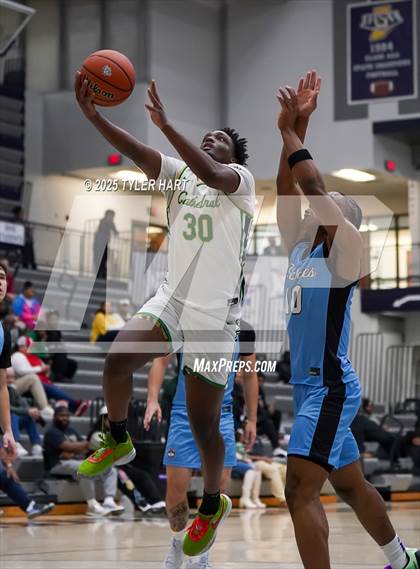 Thumbnail 2 in South Bend Saint Joseph vs. Cathedral (Sneakers for Santa Shootout) photogallery.